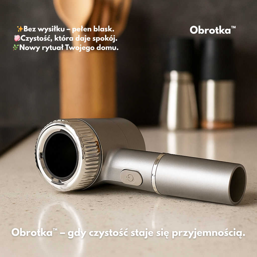 Obrotka™ – Twój rytuał czystości i spokoju. Czysty dom. Czysty umysł.